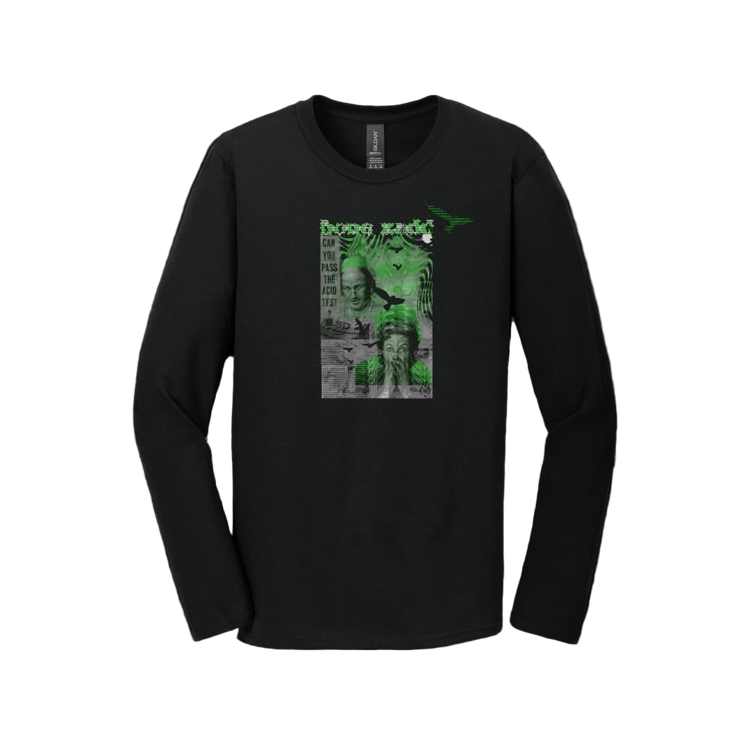 SLIME GREEN ACID TEST (LONG SLEEVE)